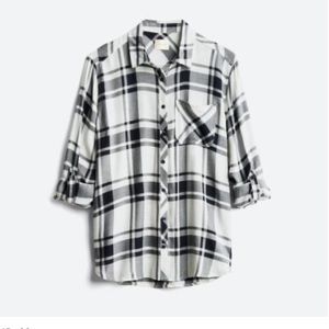 Plaid Buttondown Shirt - Medium